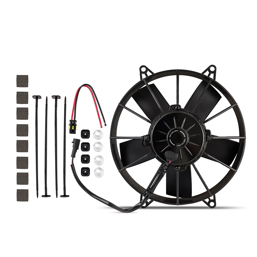 MMFAN-10HD – MISHIMOTO Cooling Fan, Radiator Cooling Fan 1600 Cubic Feet Per Minute (CFM) 10 Inch Diameter Fan x 3.85...
